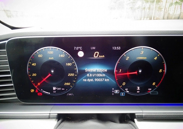 Mercedes-Benz GLE cena 282900 przebieg: 90000, rok produkcji 2019 z Stopnica małe 277